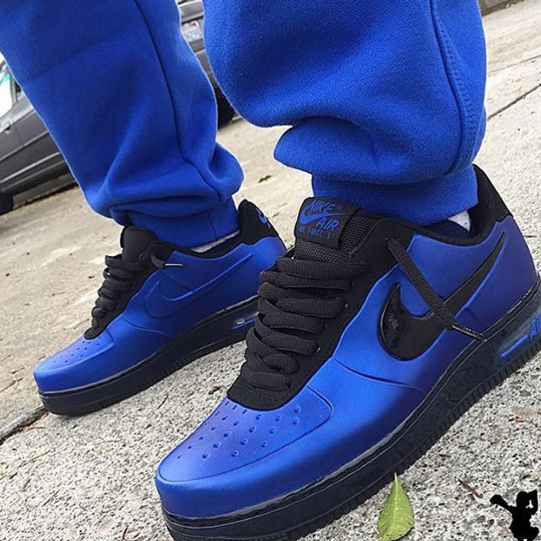 Nike Air Force Foamposite Blue