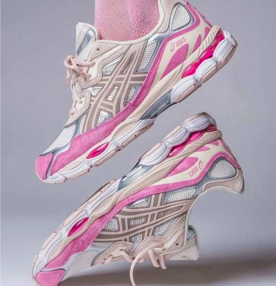 Asics Gel-Kayano – Édition Rose & Crème